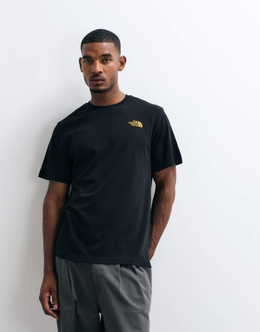 The North Face Pitch a Tent graphic short sleeve t-shirt in black, 2 of 5