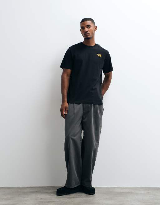 The North Face Pitch a Tent graphic short sleeve t-shirt in black, 5 of 5