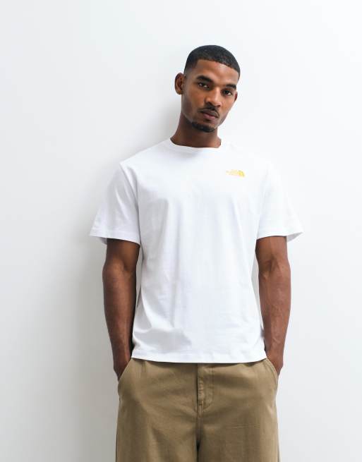 The North Face Pitch a Tent graphic short sleeve t-shirt in white, 2 of 5