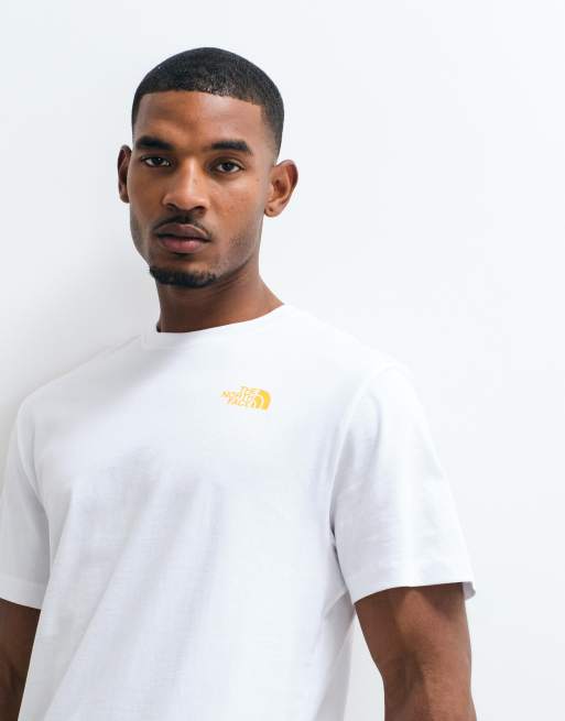 The North Face Pitch a Tent graphic short sleeve t-shirt in white, 4 of 5