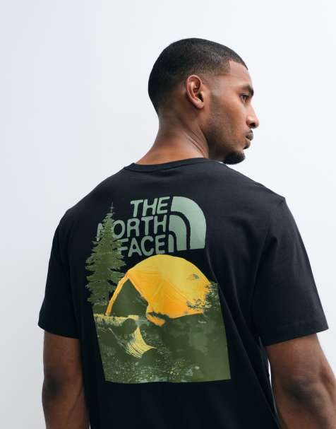 The North Face Pitch a Tent T-shirt a maniche corte grafica nera - view 1