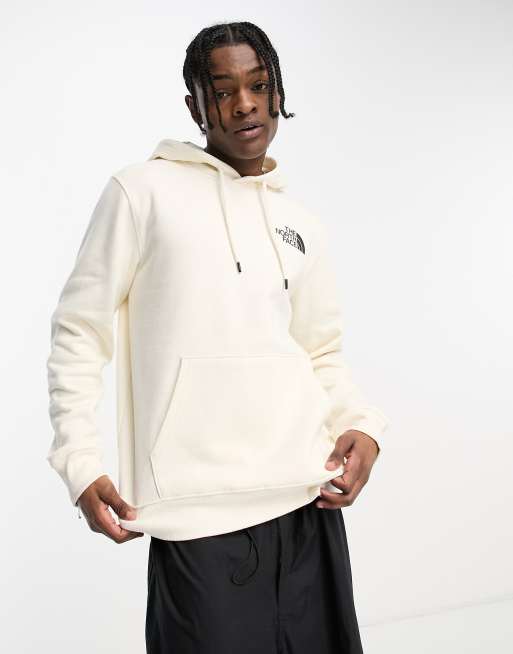 North face hot sale white hoodie