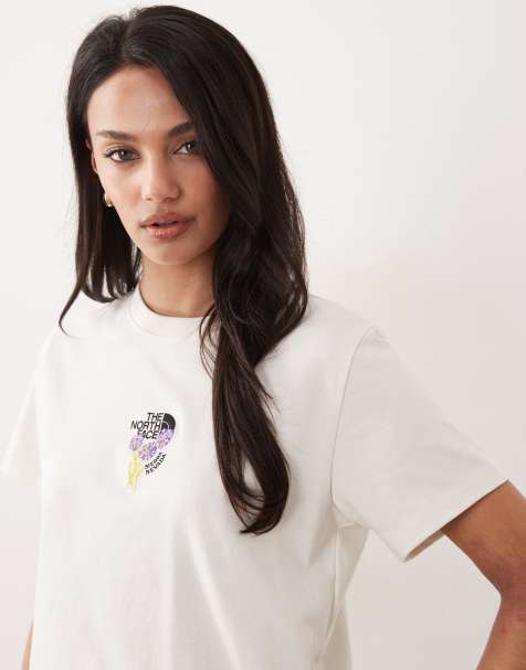 The North Face Places We Love t-shirt in off white