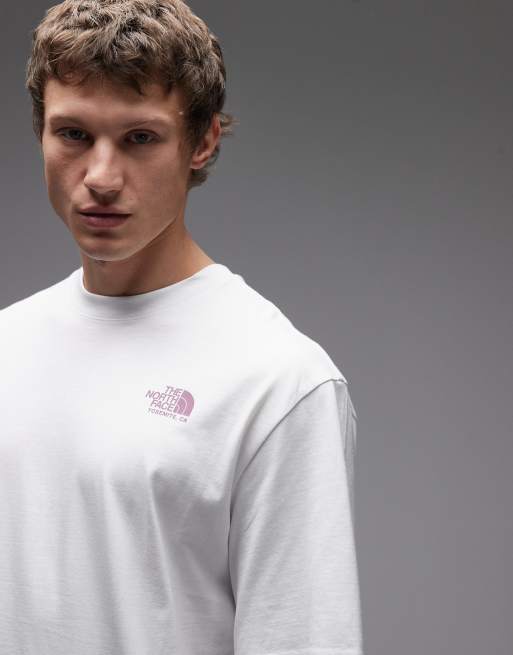 The North Face - Plant and Flora - T-shirt oversize imprimé au dos - Blanc, 5 de 5