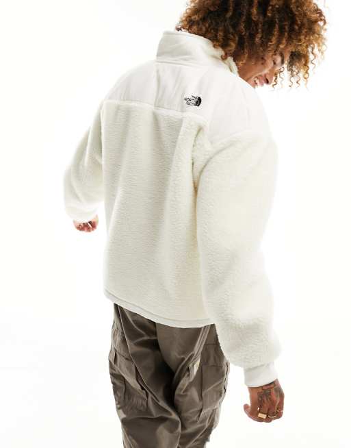 North face heavy sale fleece jacket