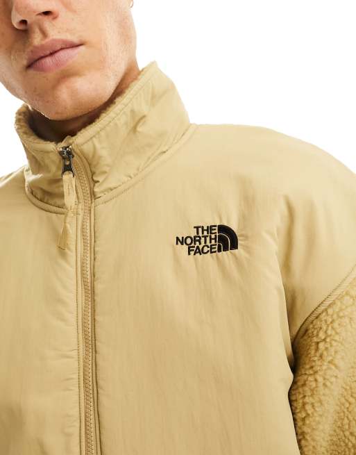 THE NORTH FACE M PLATTE HIGH PILE FLEECE 1/4 ZIP, Sand Men's Jacket