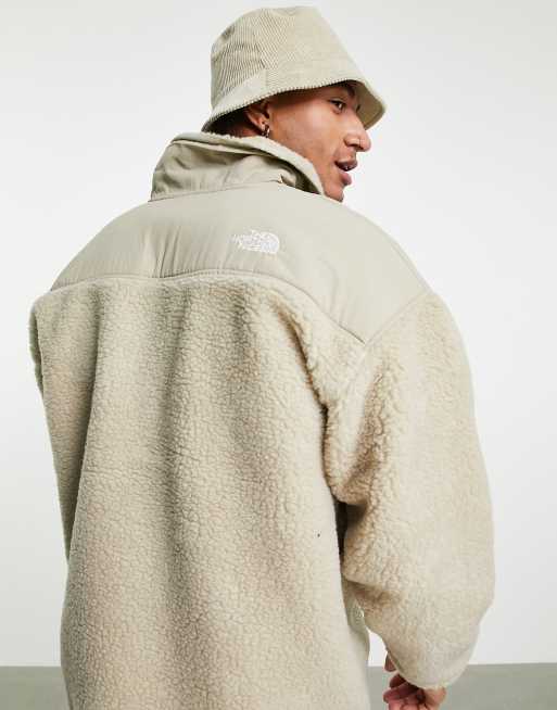 THE NORTH FACE M PLATTE HIGH PILE FLEECE 1/4 ZIP, Sand Men's Jacket