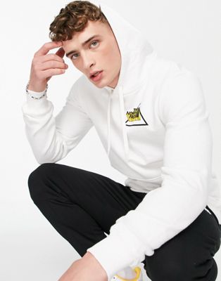 The North Face Playful logo hoodie in white