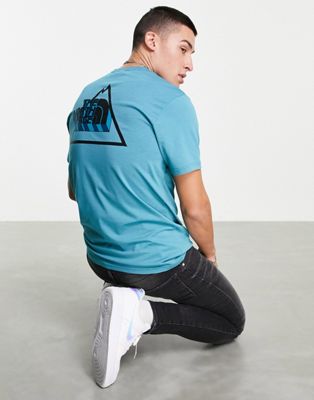 The North Face Playful logo t-shirt in blue