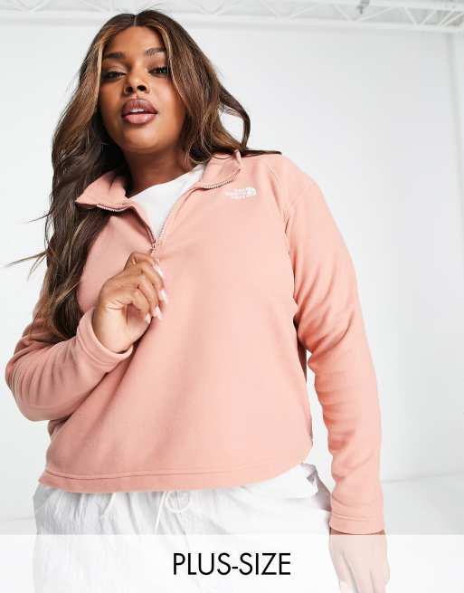 Plus size cheap north face fleece