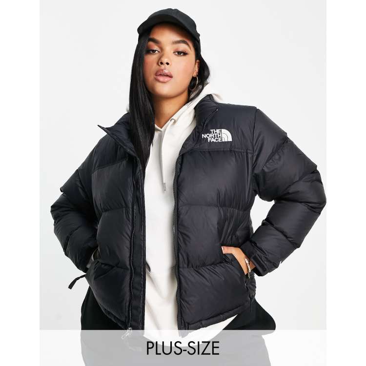 The North Face Plus 1996 Retro Nuptse down puffer jacket in black