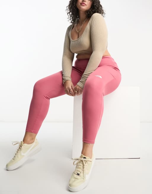 The North Face Plus Flex 7/8 leggings in pink