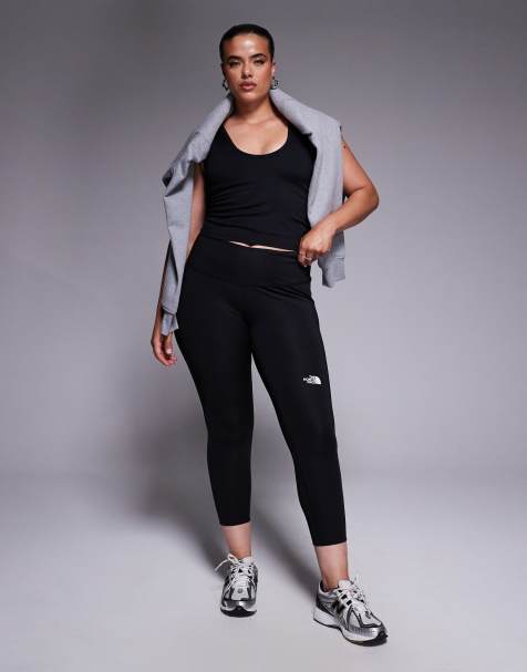 The North Face - Plus - Flex - Legging van 25 inch met hoge taille in zwart - view 1