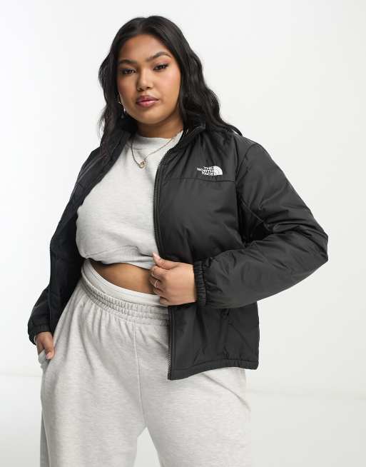 Black puffer jacket outlet plus size