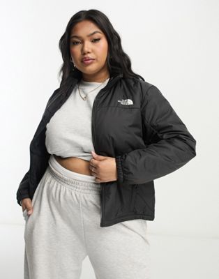 The North Face Plus Gosier puffer jacket in black