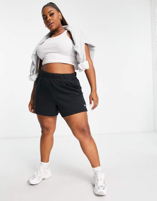 Plus size hot sale jersey shorts