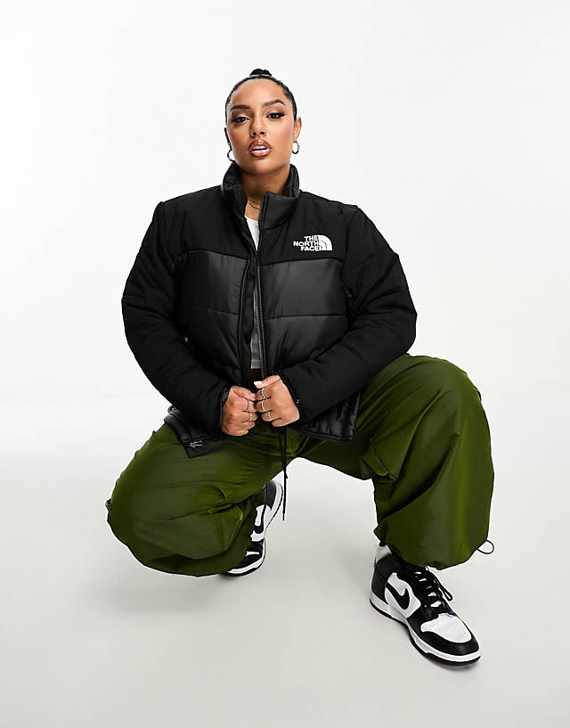 The North Face - plus himalayan insulated puffer jacket in black