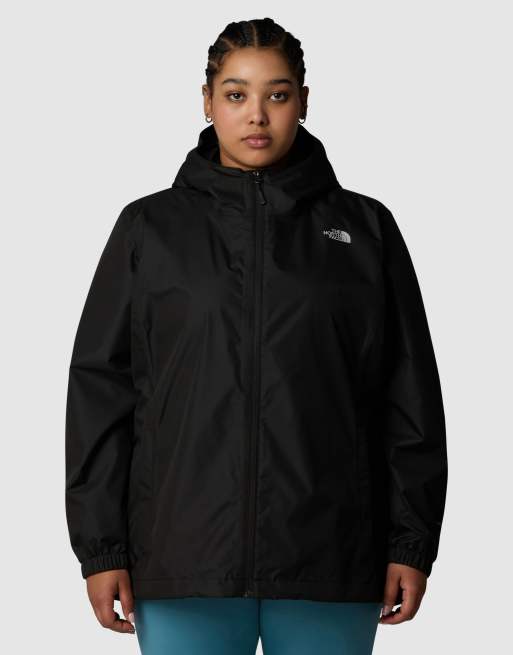 The North Face Plus – Quest – Jacke in Schwarz und Grau