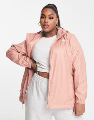 The North Face Plus Quest jacket in pink