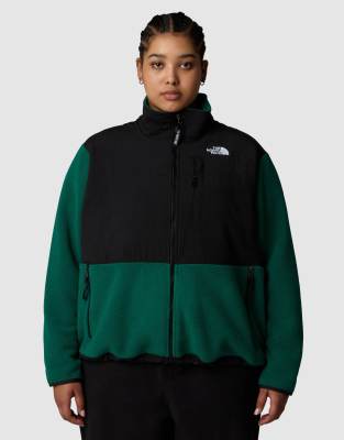 The North Face Plus - Retro Denali - Jacke in Grün und Schwarz