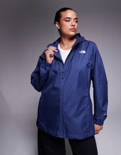 The North Face Plus size quest jacket in lunar blue - view 1