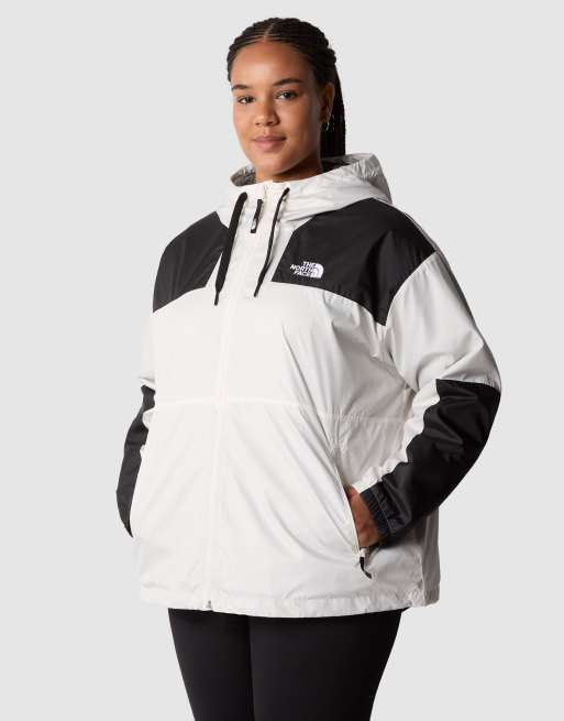 The North Face – Plus Size – Sheru – Jacke in Gardenia-Weiß, in großen Größen