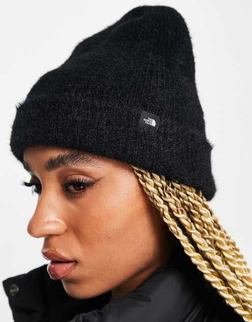the north face plush beanie