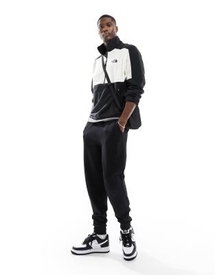 The North Face Polartec 1/4 zip fleece in black and white | ASOS