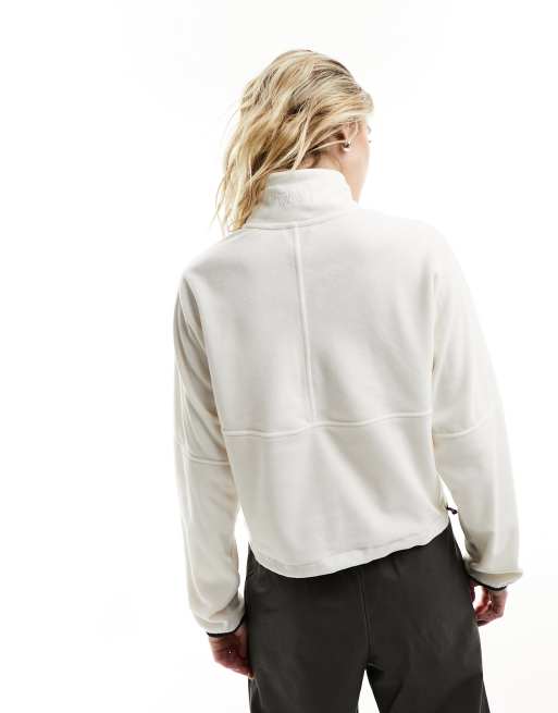 The North Face - Polartec 100 - Fleecejack met 1/4 rits in gebroken wit, 3 van 4