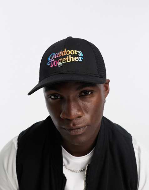 The North Face Pride Mudder trucker cap in black