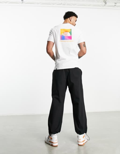 The North Face - Pride - Redbox - T-shirt met print op de achterkant in wit, 4 van 4