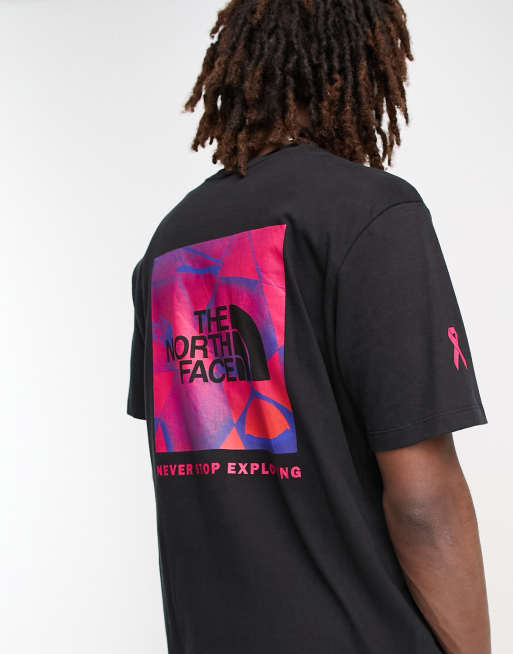 The North Face Printed Box NSE back print T-shirt in black | ASOS