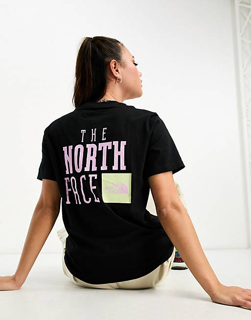 The North Face Proud back print T-shirt in black | ASOS
