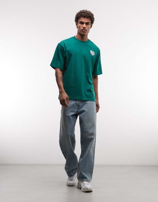The North Face – Proud – Grön t-shirt med logga, 2 av 5
