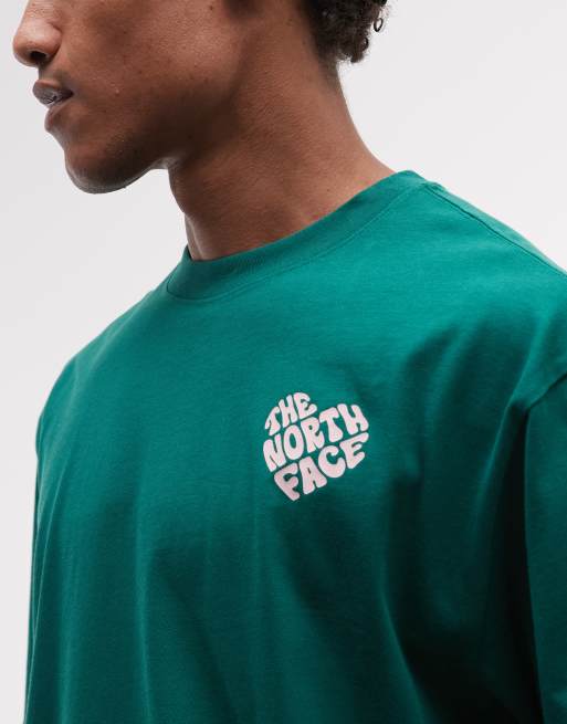 The North Face – Proud – Grön t-shirt med logga, 4 av 5