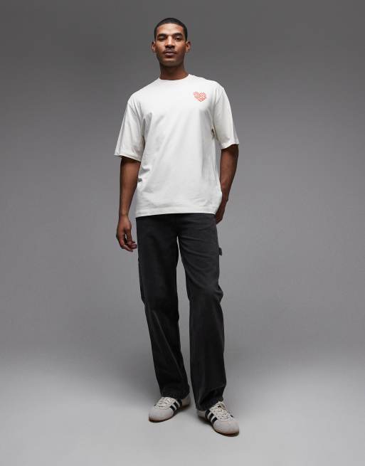 The North Face Proud logo t-shirt in beige, 2 of 5