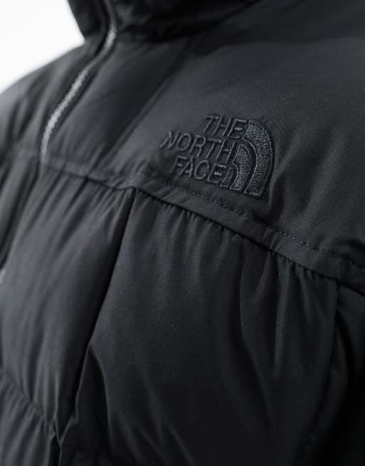 The North Face puffer lhotse reversible jacket in black