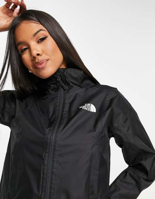 Womens north face sales quest jacket black