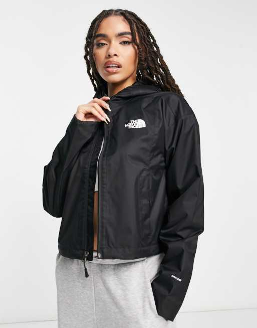 The North Face - Quest - Cropped waterbestendig jack in zwart