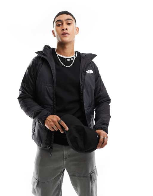 The North Face – Quest – Czarna kurtka z kapturem i syntetycznym wypełnieniem izolującym