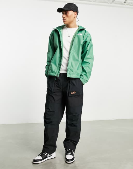 North face quest hot sale jacket green