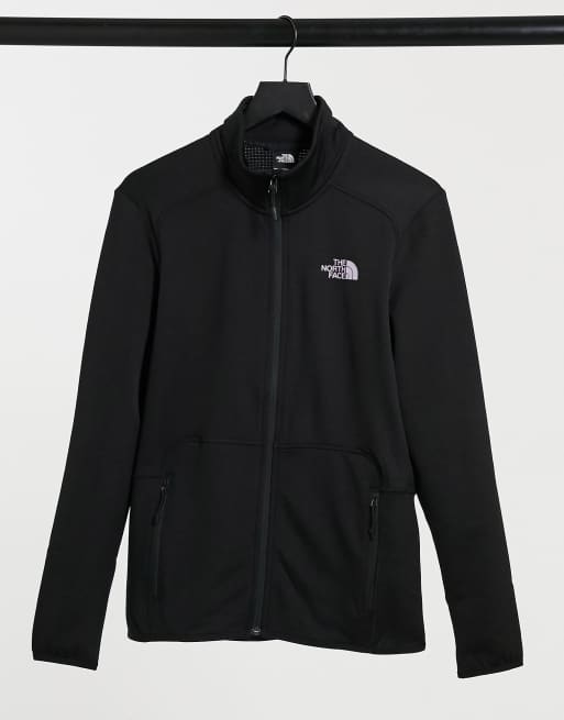 The North Face Quest full zip fleece jacket in black | ASOS