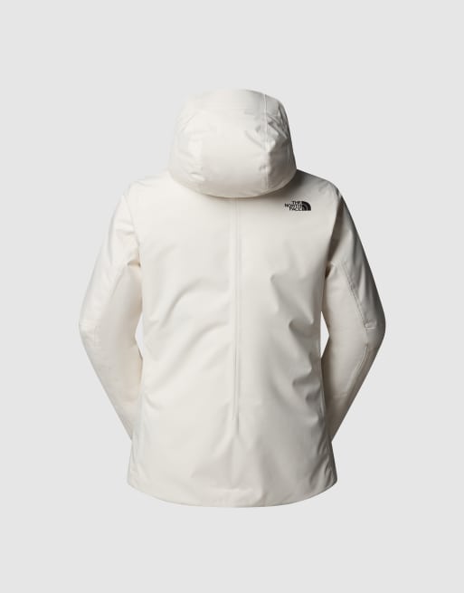 The North Face Quest insulated jacket in white dune-npf ASOS