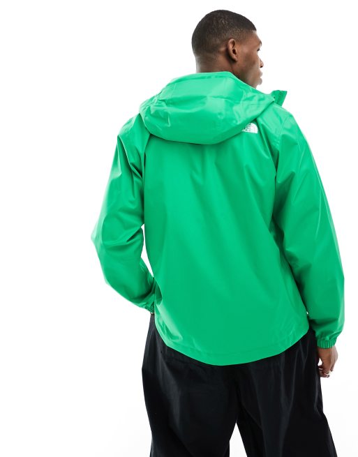 The North Face - Quest - Jack met capuchon en logo in groen, 3 van 4
