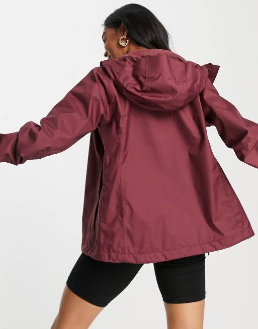 The North Face Quest jacket in burgundy ASOS
