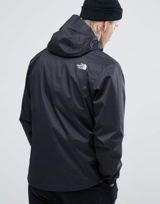 north face black waterproof jacket