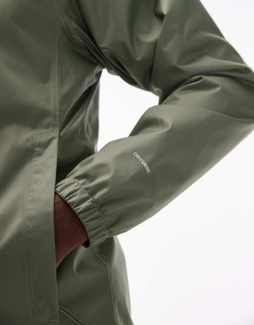 The North Face – Quest – Ljusgrön, vattentät jacka med logga, 5 av 5