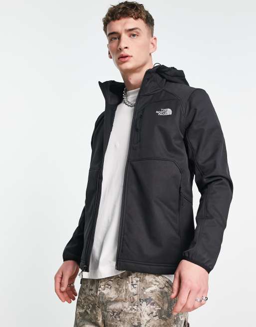 North face soft 2025 shell hooded jacket