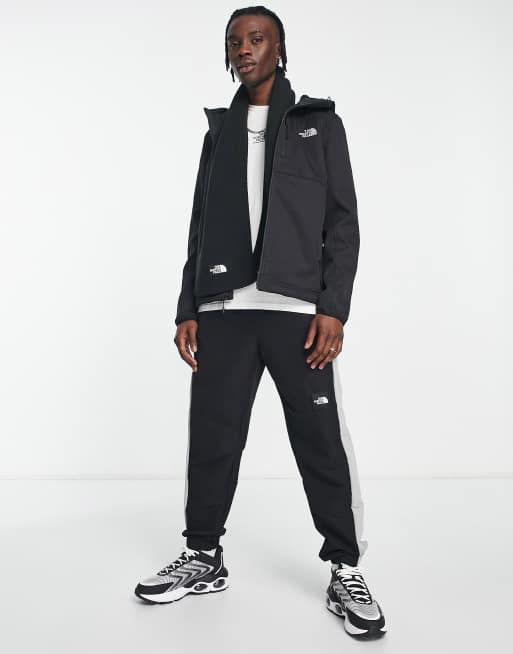The North Face – Quest Softshell – Svart vindjacka med fleecefoder och huva, 4 av 4