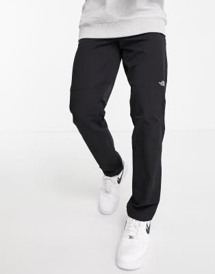 black north face trousers